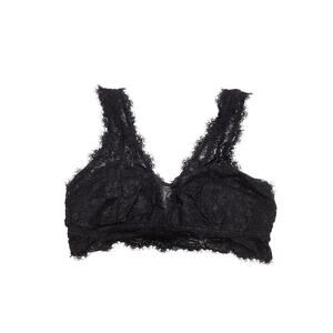 Aerie Black Lace Lightly Padded Bra - Size Medium
